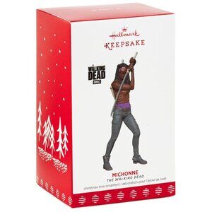 New! Walking Dead Michonne Grimes Hallmark Keepsake Christmas Ornament 2017 TV